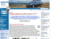 Desktop Screenshot of daciaklub.hu